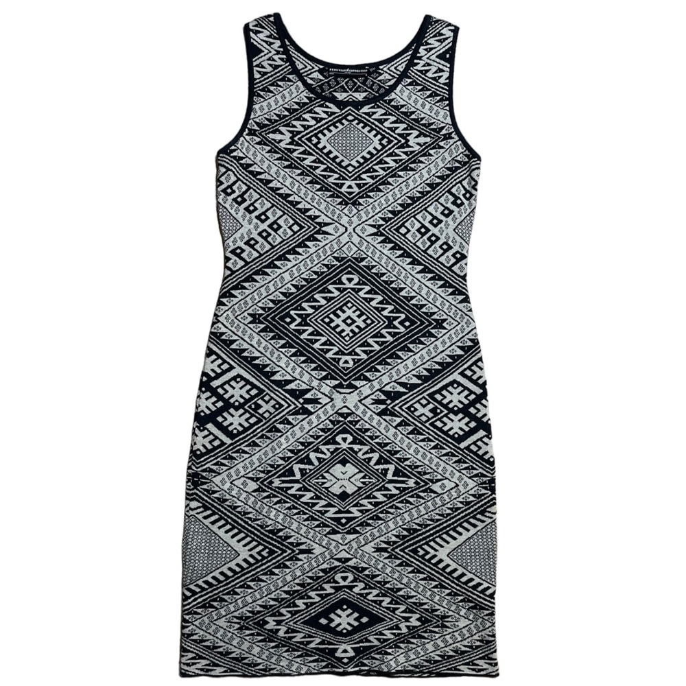 Peruvian Connection 100% Pima Cotton Sleeveless Sweater Dress Sz M